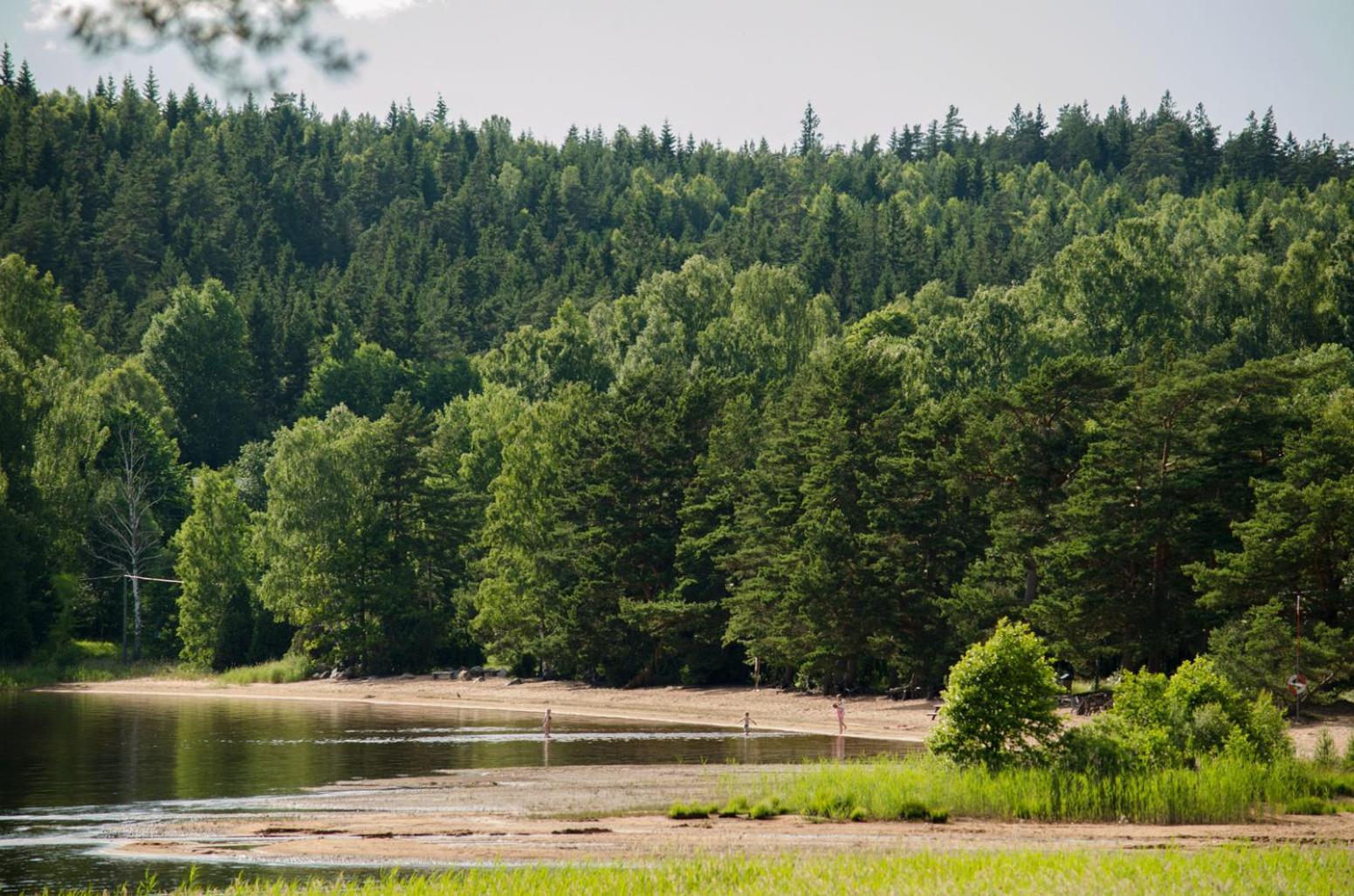 Strandstuga Tämta Buitenkant foto