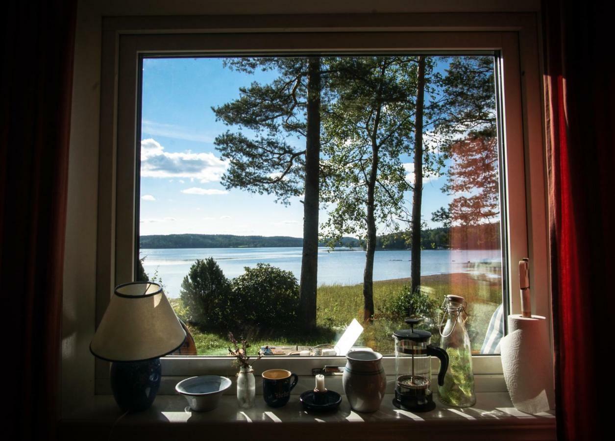 Strandstuga Tämta Buitenkant foto