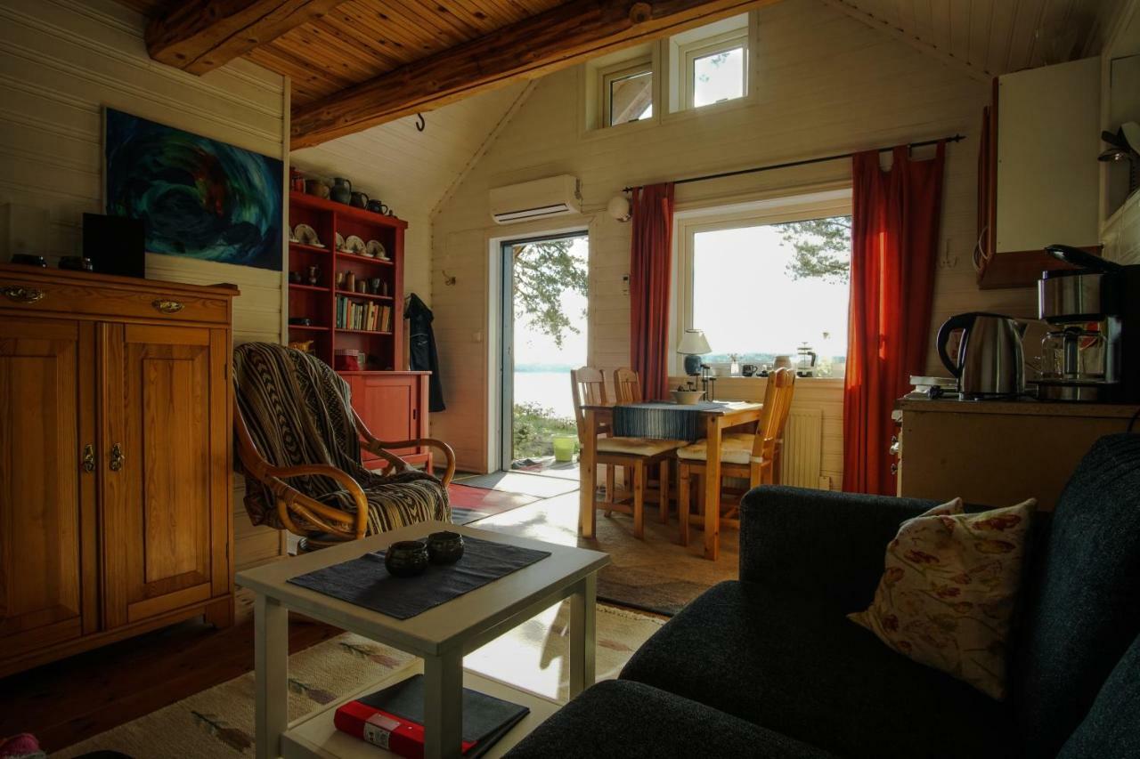 Strandstuga Tämta Buitenkant foto