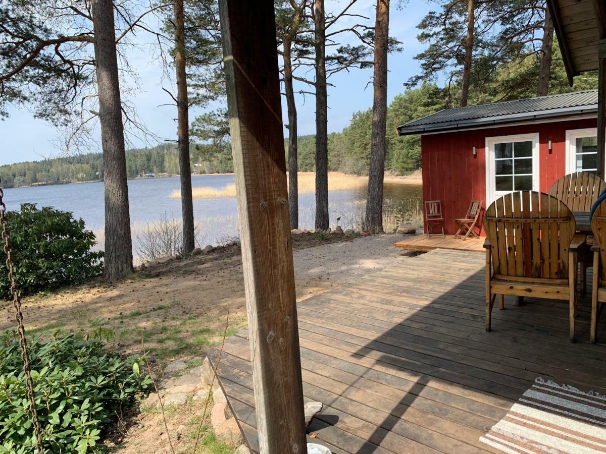 Strandstuga Tämta Buitenkant foto